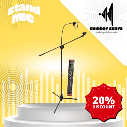 Stand Mic Panjang + Jepit HP STX SM-201