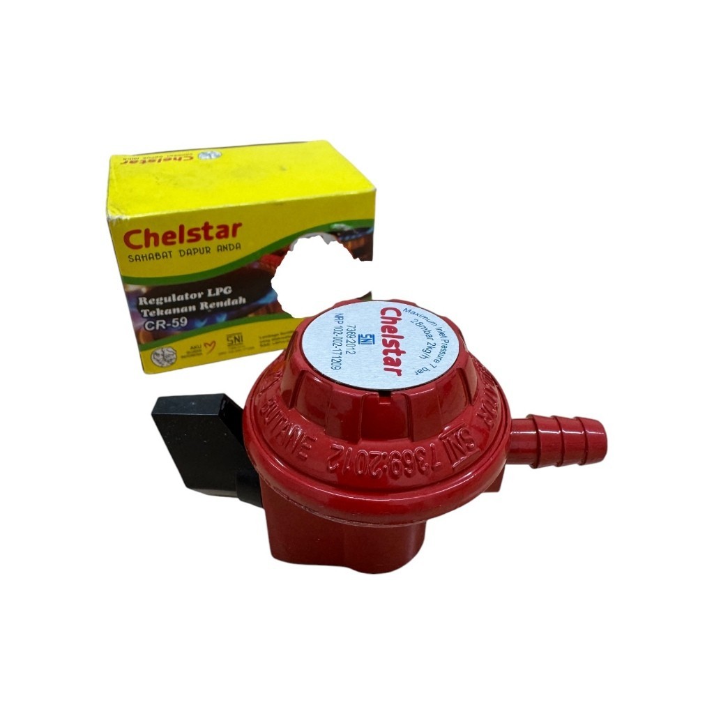 Chelstar Regulator LPG Tekanan Rendah CR-59 REGULATOR GAS RUMAH