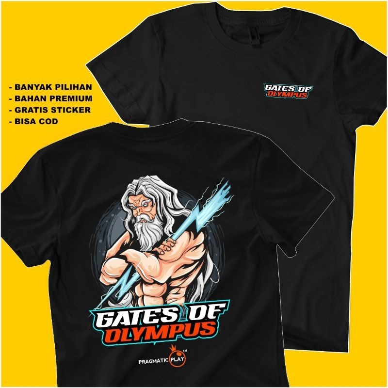 Disro wantia kaos pria,Kaos Pragmatic Play Gates Of Olympus Game Slot Kakek Zeus Scatter - Kaos Mahj