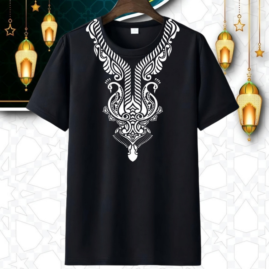 KAOS BAJU KOKO LENGAN PENDEK PRIA / KAOS BAJU MUSLIM /BAJU KOKO RAMADHAN /BAJU KAOS KOKO DEWASA ANAK