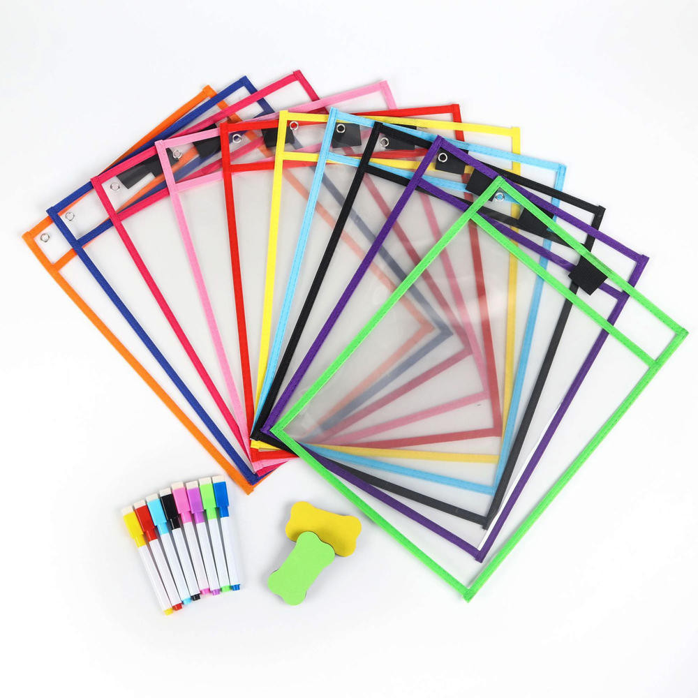 

1PC Transparent Dry Brush Bag Kids Craft Drawing Board Painting Doodle Coloring Learning Educational Toys For ildren Gift