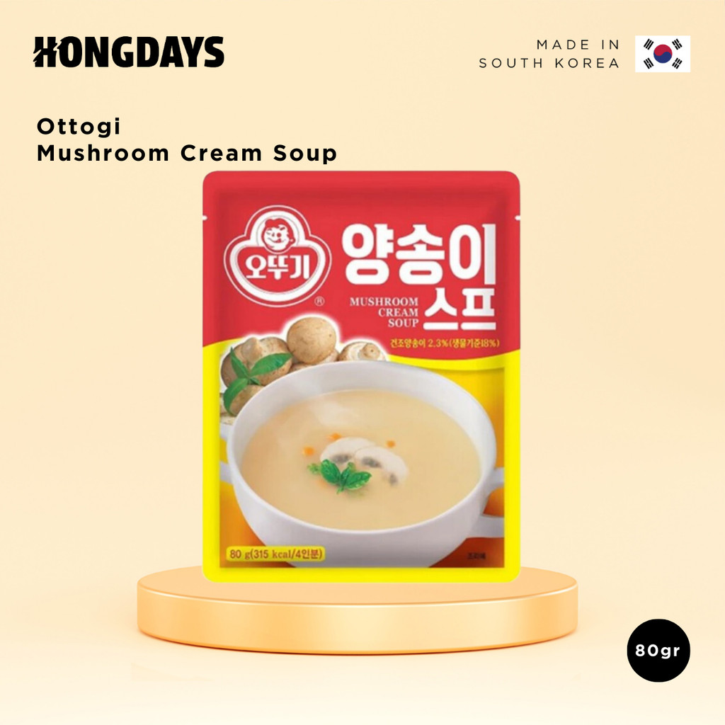 

Ottogi Mushroom Cream Soup - Sup Krim Jamur Made In Korea - HONGDAYS