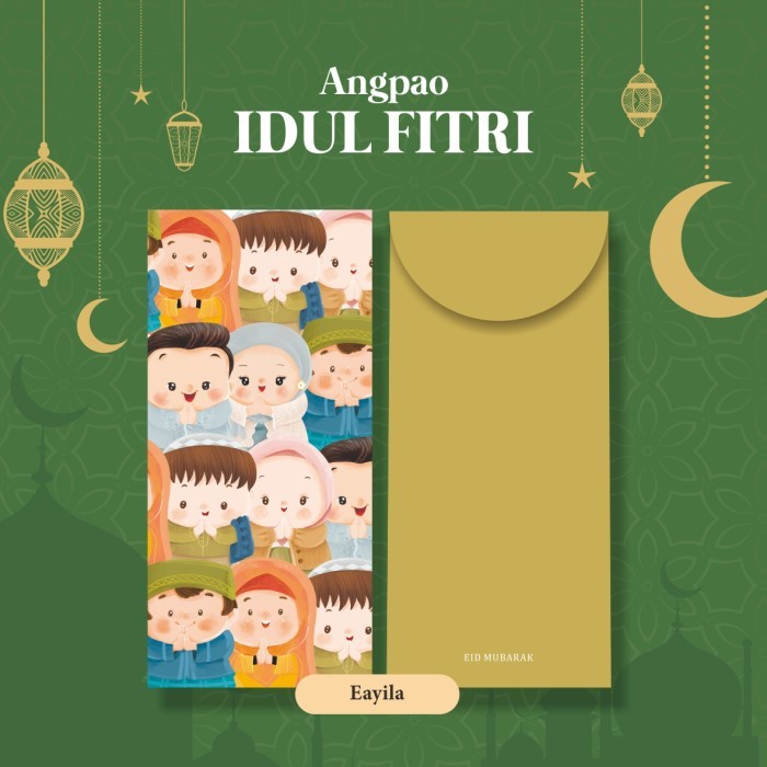 

MUMPUNG PROMO Amplop Lebaran Angpao Idul Fitri Custom Nama - Eayila, Ready Stock TERLARIS
