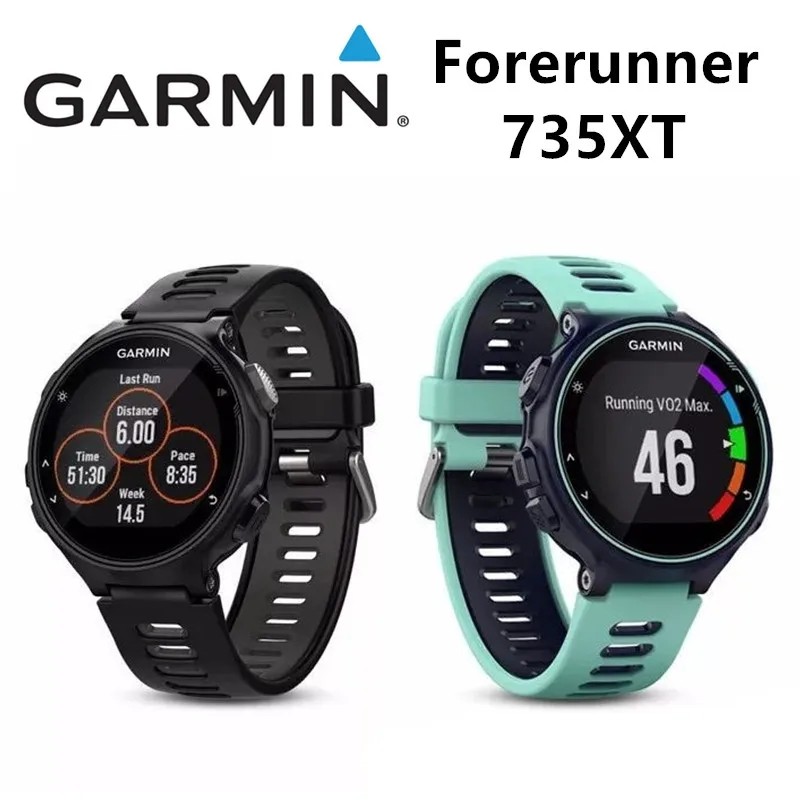 Garmin Forerunner 735XT GPS Outdoor Running, Swimming, Bicycle Ironman Triathlon Heart Rate Test Wat