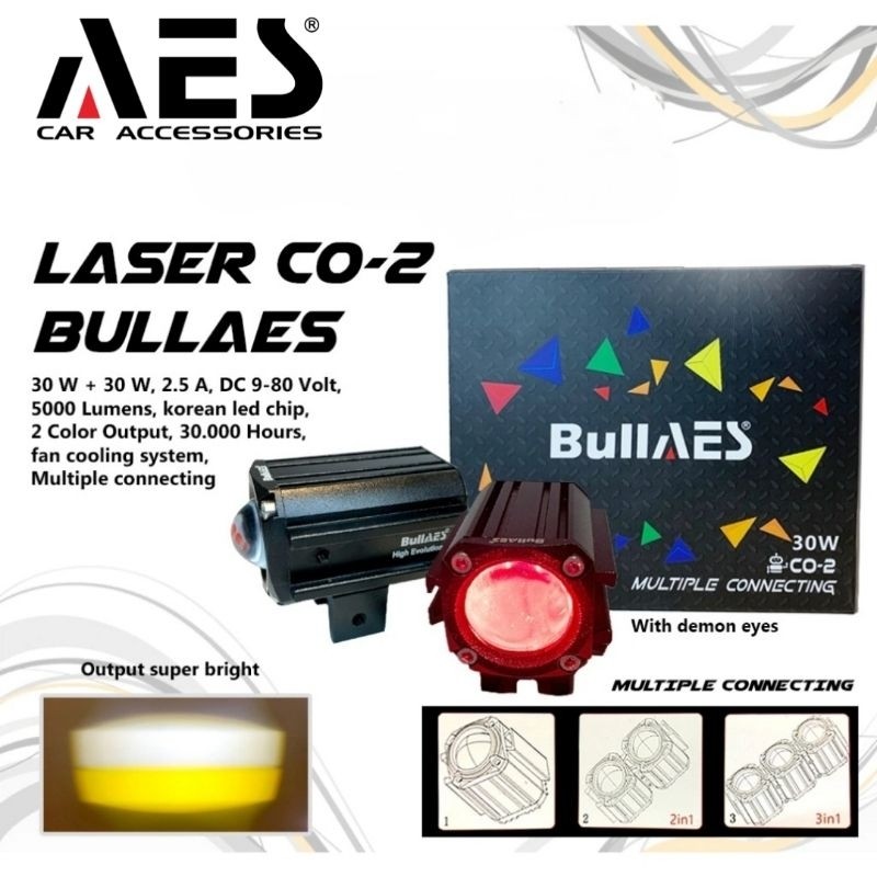 Mini Laser Bullaes CO-2 30W Devil Military Grade