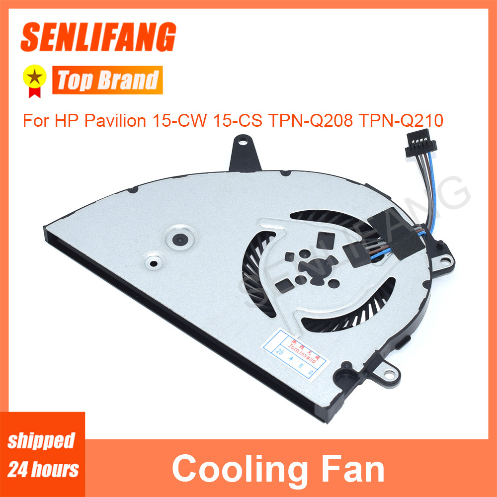 

New Laptop CPU Cooling Fan P/N:L25584-001 For HP Pavilion 15-CW 15-CS TPN-Q208 TPN-Q210 4 Pins Cooler NS85B00-17K24