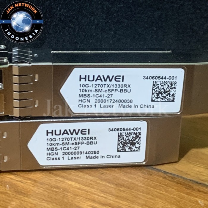 SFP+ Huawei BIDI 10G 1270TX/1330RX 10Km SM e-SFP-BBU