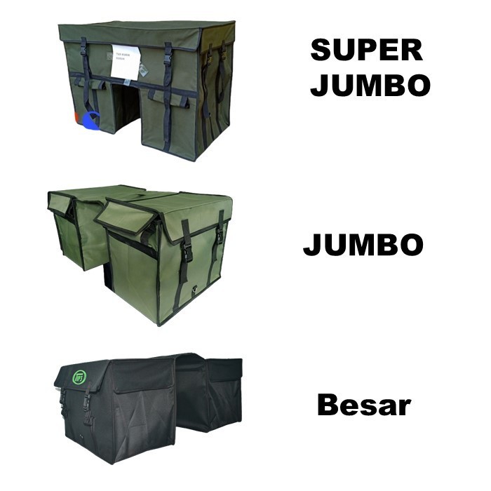 Tas Obrok Motor Tas Motor Samping Box Motor Tas Motor Belakang Tas Motor Touring Tas Kurir Pos C56