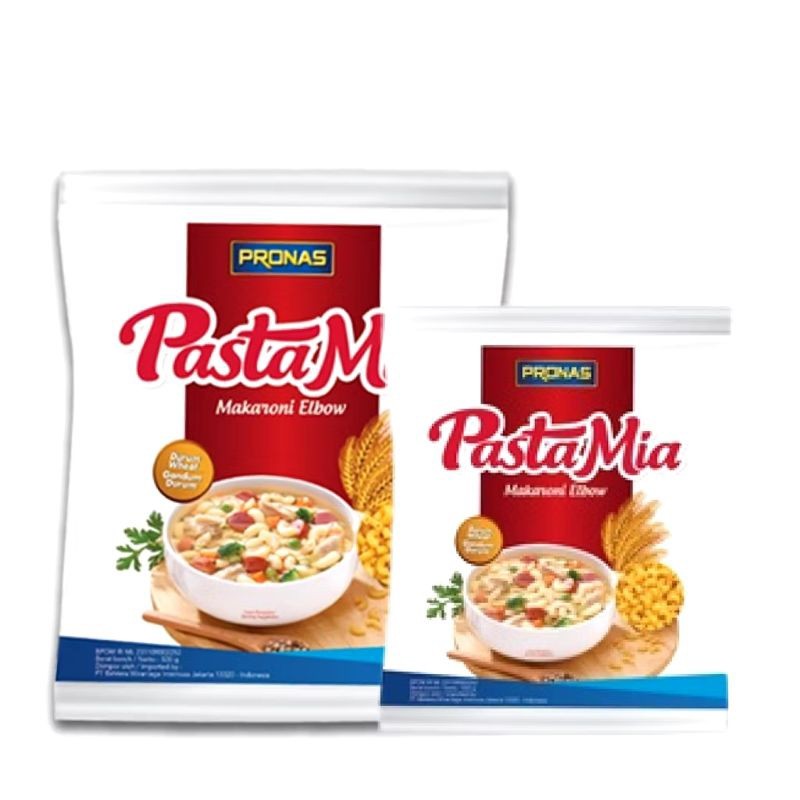 

PRONAS pastamia makaroni elbow 200gram / 500gram