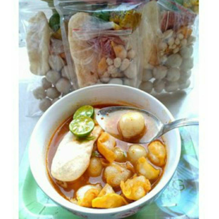 

Baso bakso aci komplit Rasa Terbaru Asin Pedas Sesuai Selera Baso Aci Instant