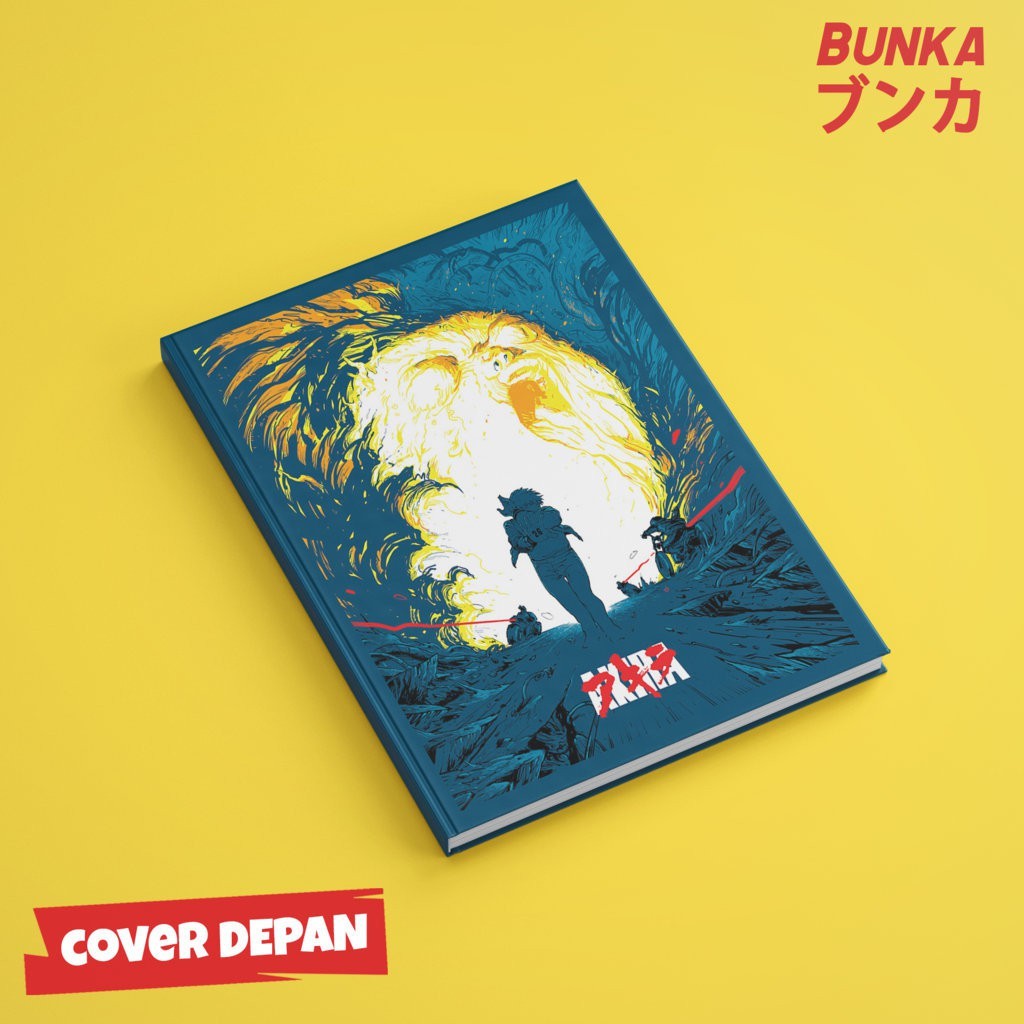 

Notebook Anime Akira 4A Hardcover A5 Buku Tulis Catatan Note Agenda Planner Jurnal