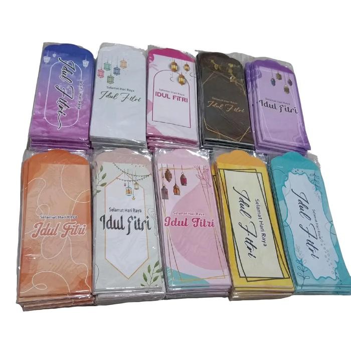 

MUMPUNG PROMO paket usaha 800pcs (80pck) amplop lebaran jumbo siap jual kemas plastik - - TERLARIS