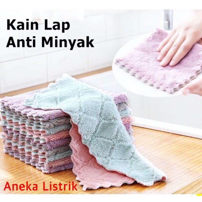 Kain Lap Magic Microfiber Serbaguna Wastafel Anti Minyak 27x16 Grosir Cod Id Surabaya