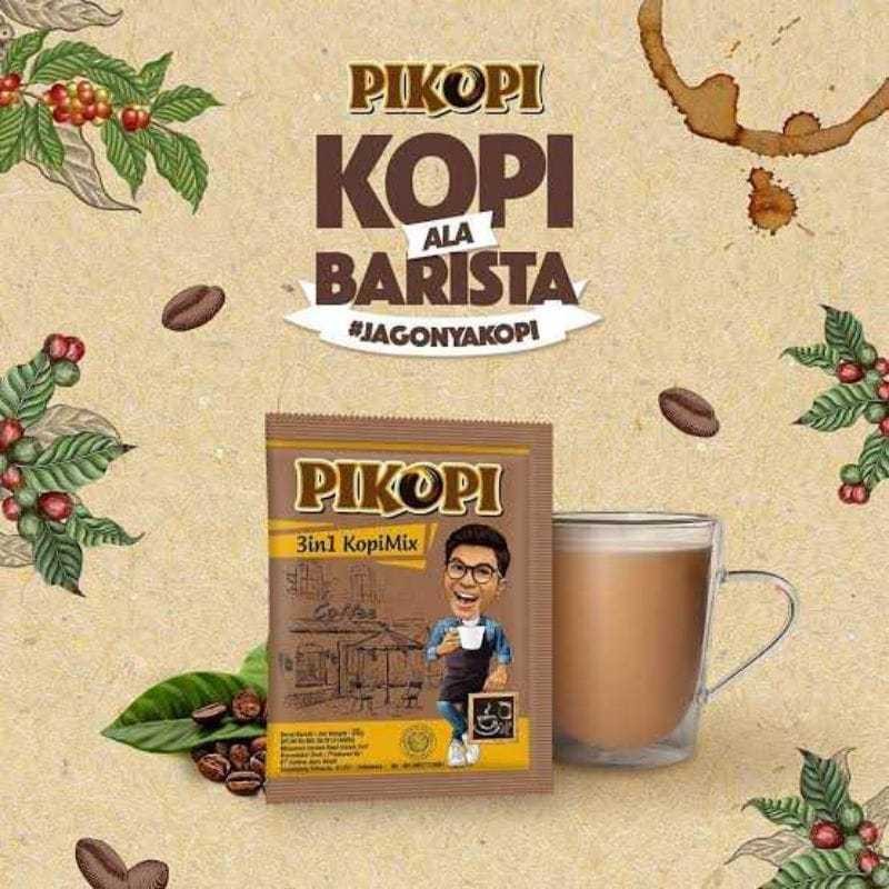 

Pikopi Kopi Instan Berbentuk Bubuk RENCENG. Pikopi Gula Aren 22 G, Pikopi 3in1 20g, Pikopi Mocachinno 20g Kopi Ini Terdiri Dari Kopi Instan, Gula, Krimer