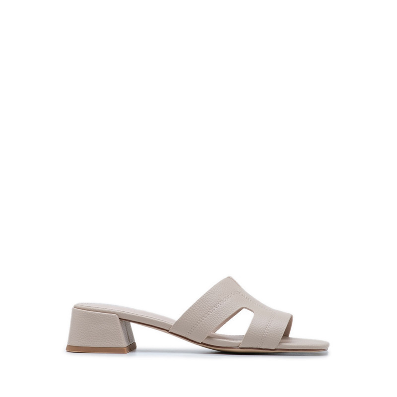 Payless Chrissie Womens Pal Block Heels - Beige_05
