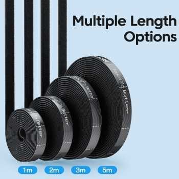 Pengikat Kabel Roll Organizer Cable Management Tearable Toocki 1M 2M 3M 5M meter TZDYX-KS bukan velc