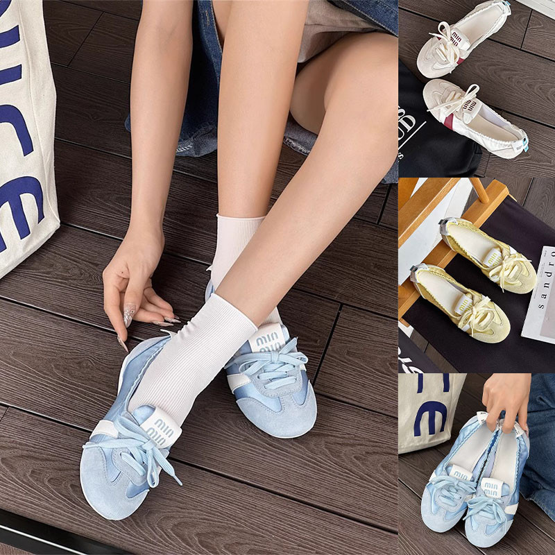 【In Stock】Sepatu Balerina Wanita Tahan Air & Nyaman - Model Klasik Datar untuk Yoga, Kantor, Jalan-J