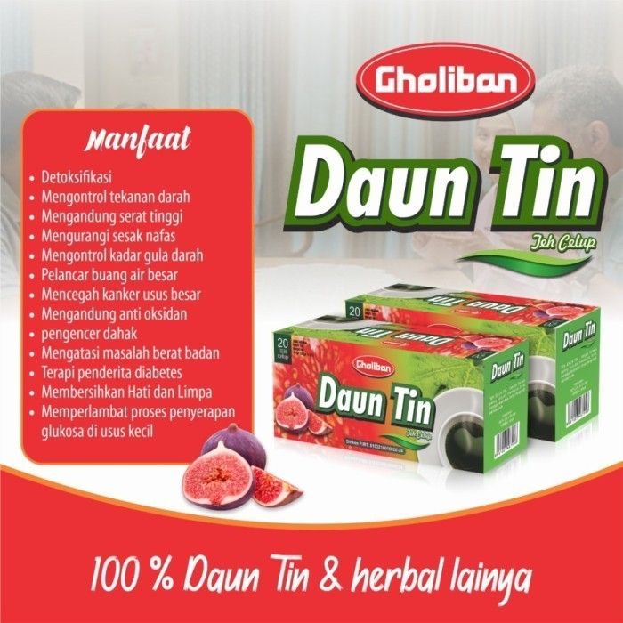 

[ ] - TEH CELUP DAUN TIN GHOLIBAN