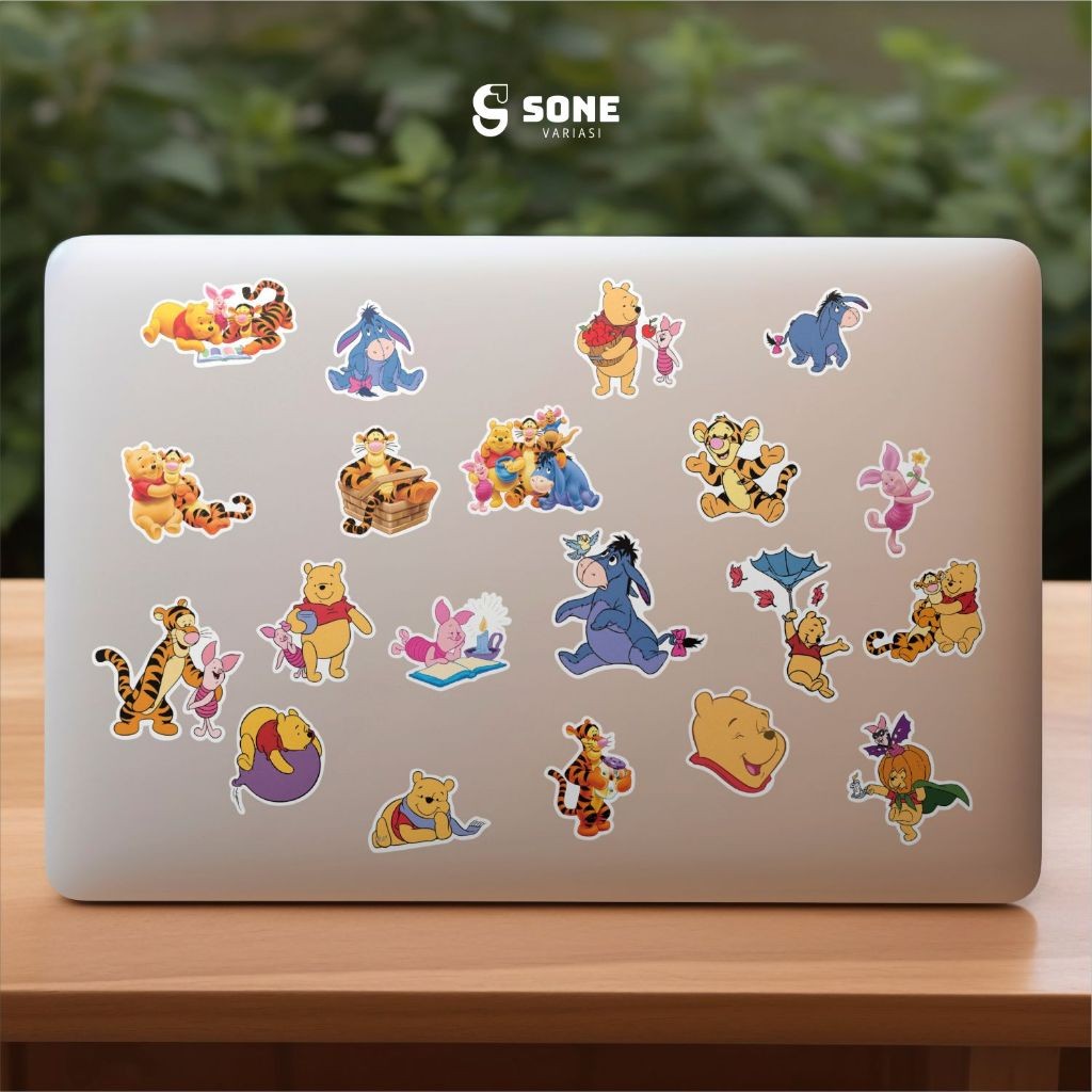 

Sticker Pack Winnie The Pooh Aesthetic- untuk Laptop, Motor, dan Helm - Paper Stationery