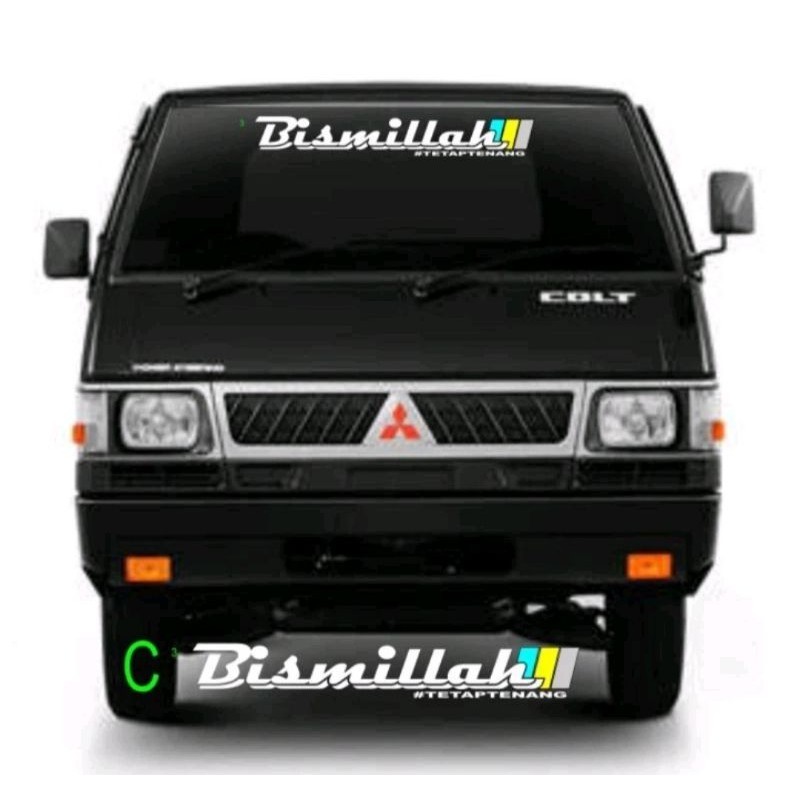 STICKER L300 KACA DEPAN MOBIL VARIASI VIRAL