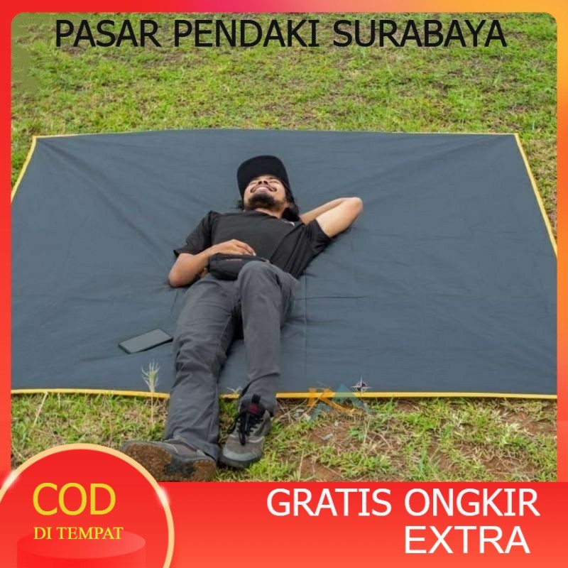 Footprint Alas Tenda 4 Orang size 200x200cm / Alas Tenda Great outdoor Java 4 / borneo 4 / Nsm 4 / a