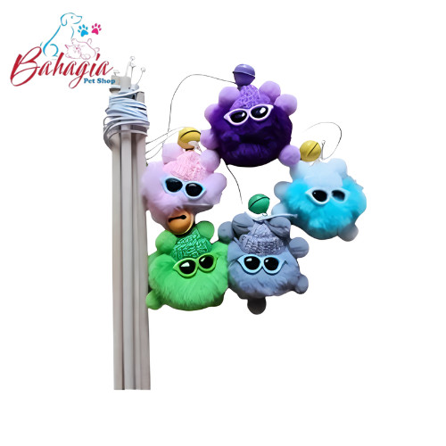 MAINAN TONGKAT BONEKA KARAKTER - MAINAN KUCING TY005