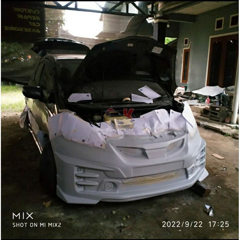 BODYKIT JAZZ Ge8 2008 Sampai 2014 s rs Adaptasi MUGEN RS Plus Aksesoris Lampu Eksterior Duraplek