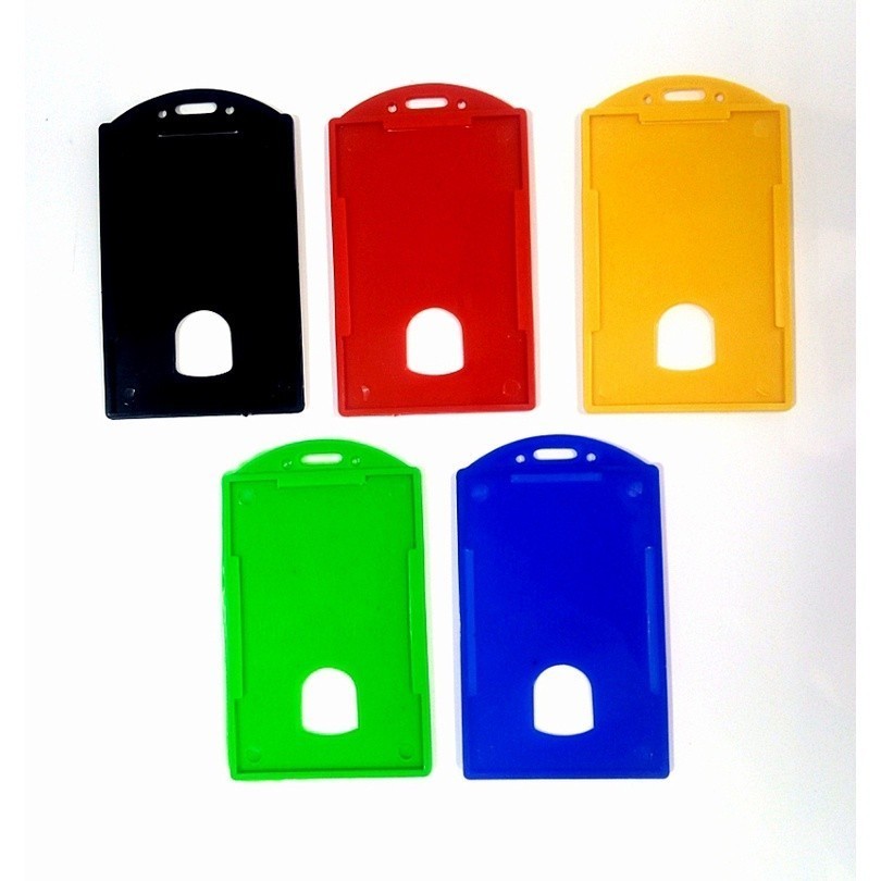 

VHP - Tempat ID Card Solid Warna Akrilik Bening Clear Transparant / ID Card Holder / Name Tag / Holder Nametag