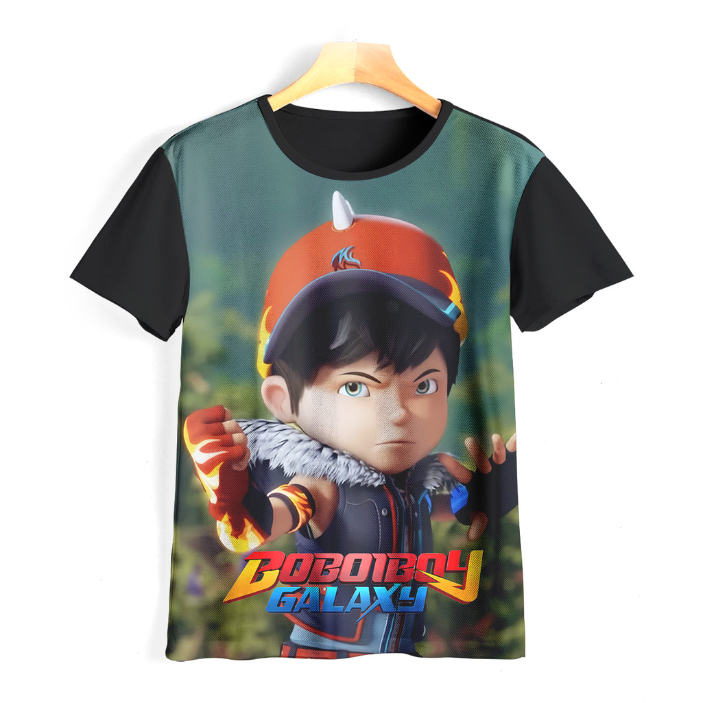 Kaos Boboiboy Keren dan Adem | Kaos Boboiboy Anak & Dewasa | 0010BBY