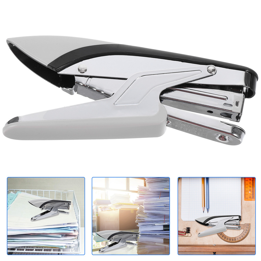 

Standard No-Jam Hand Grip Metal Stapler Save Effort Stapler Office Stationary plier stapler hand grip stapler