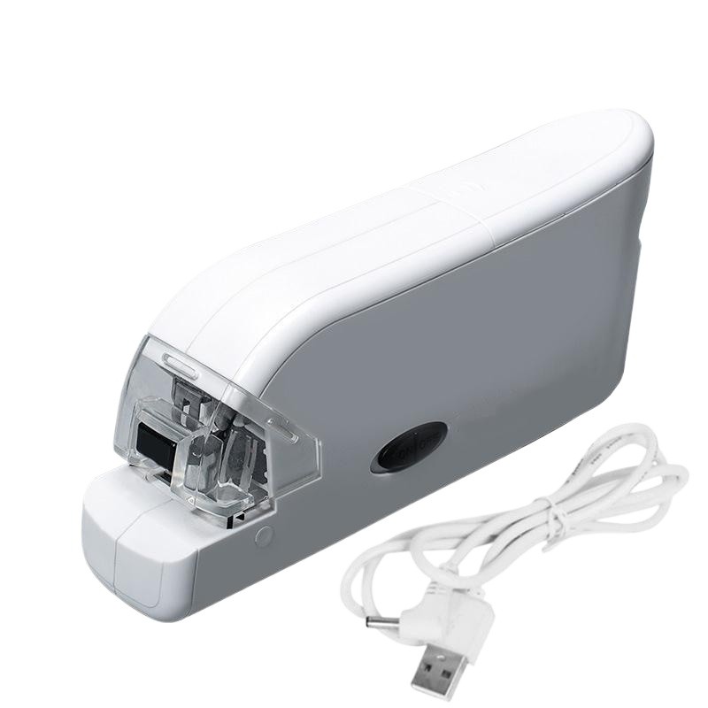

*Automatic stapler induction nail intelligent electric flat binding flat needle test paper binding labor saving visual large