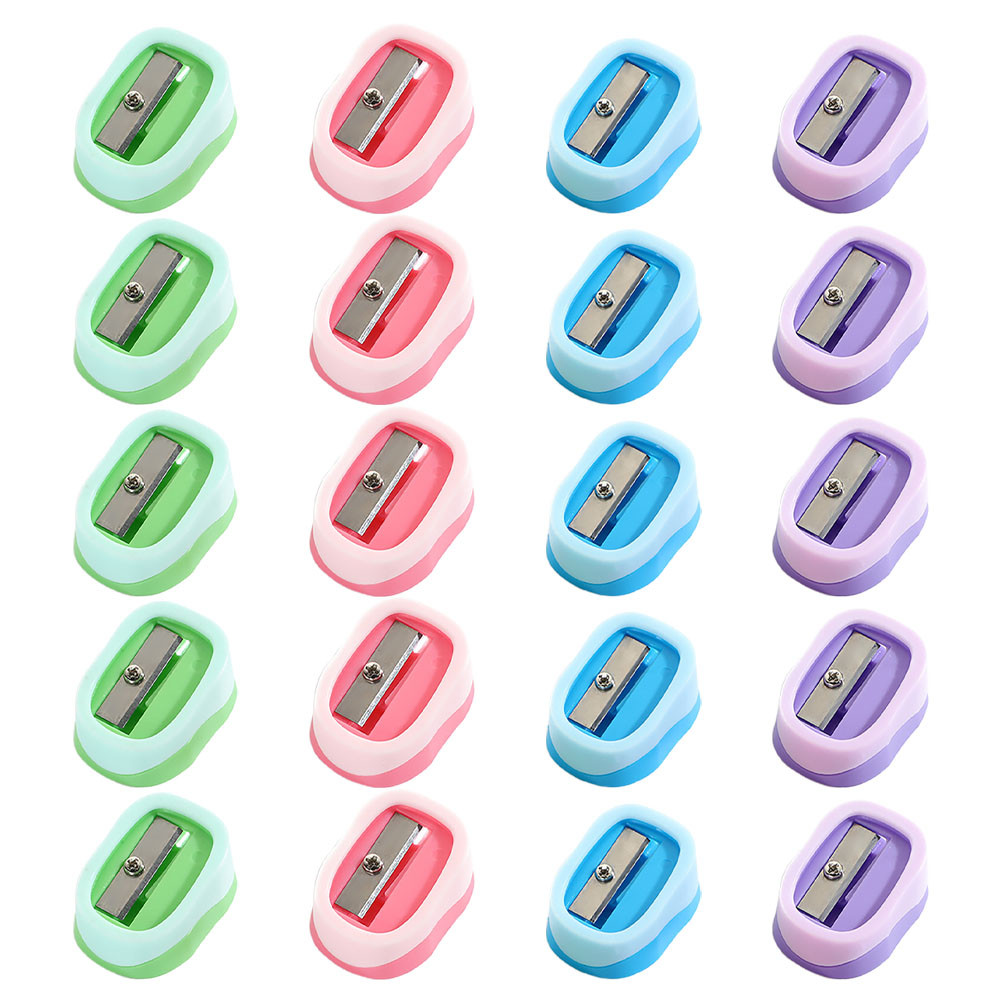 

20pcs Handheld Portable Pencil Sharpener Pencil Sharpener In Bulk Pencil Sharpener Kids Pencil Sharpener Mini Sharpener Compact