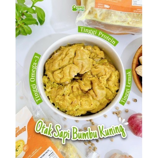 

Mpasi Corner Otak Sapi Bumbu Kuning MPASI 6 Bulan Keatas By Makan Anak