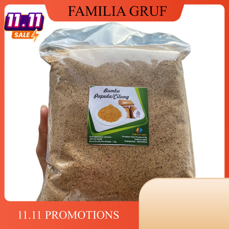 

BUMBU CILUNG PANIR BAWANG MURAH 1 KG WANGI GURIH DAN PEDAS