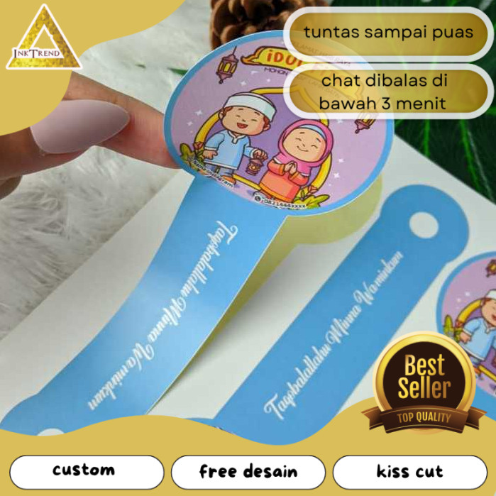 

INKA Cetak Sticker Segel Lebaran Cetak Stiker Toples Segel Idul Fitri Chromo Free Desain
