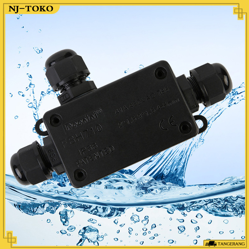 IP66 Junction Box Waterproof Waterproof Konektor Kabel Listrik Tahan Air FSH710 Waterproof Junction 