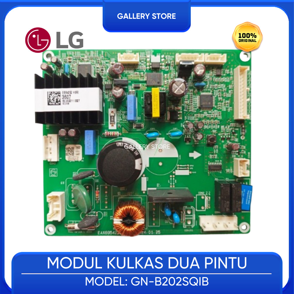 Main Pcb GN-B202SQIB EBR43523607 Kulkas Inverter 2 Pintu LG