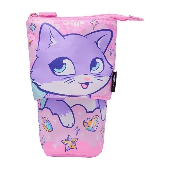 

Original Smiggle Happy Tales Stand N' Slide 2 In 1 Pencil Case - IGL455069PNK