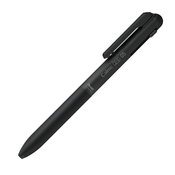 

[N E W] Pentel Calme 2+S Multi Ballpoint Ink Pen 0.5mm 0.7mm Noise Reduced Pen - Black, 0.5mm