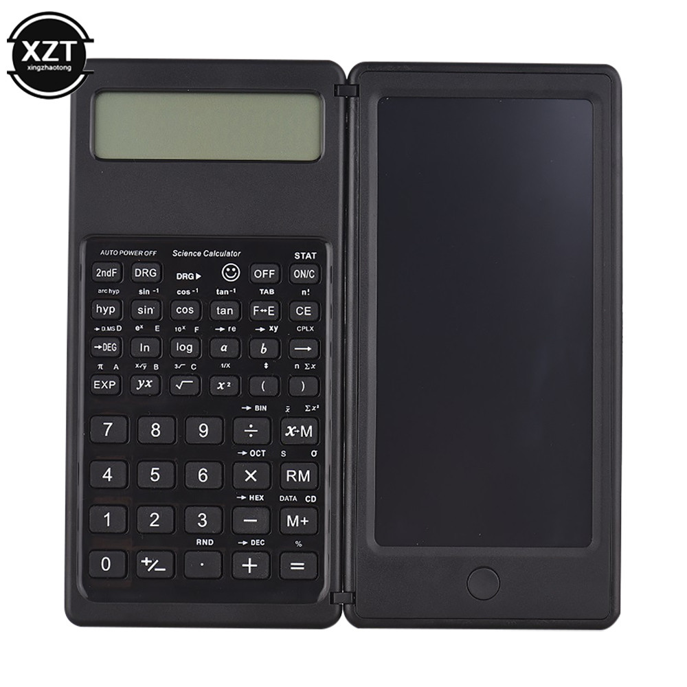 

NEW S9AB Portable Calculator LCD Screen Writing Tablet Folding Scientific Calculator Tablet Digital Drawing Pad With Stylus Pen