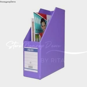 

BOX FILE / MAGAZINE FILE FOLIO 10 CM 4011 21 BANTEX - LILAC bahan tebal original real produk bantex indonesia