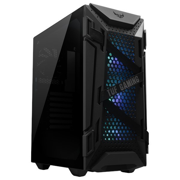 ASUS Casing TUF Gaming GT301 Mid-Tower Tempered Glass Gaming Case