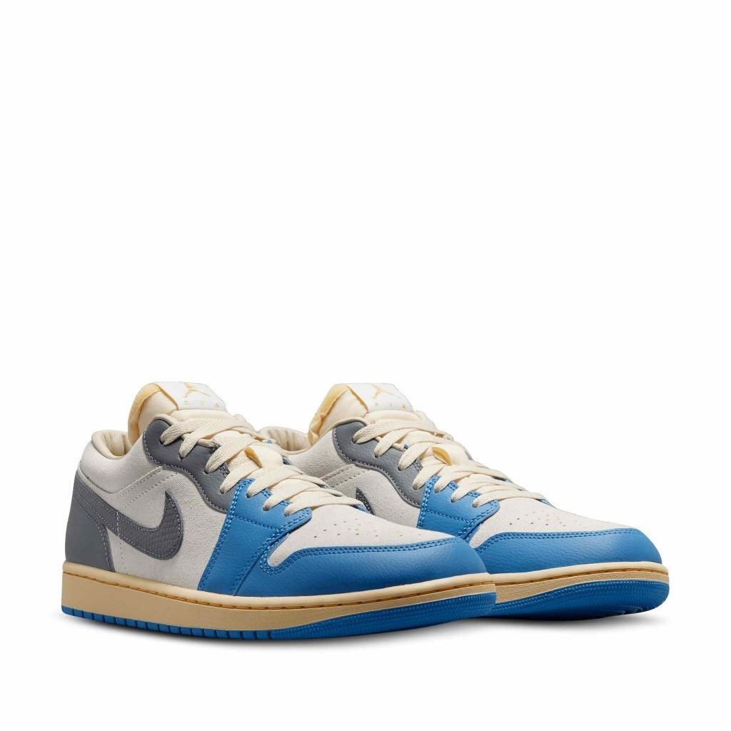 Nike Jordan 1 Low Vintage UNC Grey 100% Original