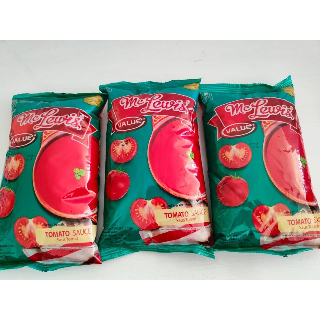 

Mc Lewis Tomat Sauce 500gr