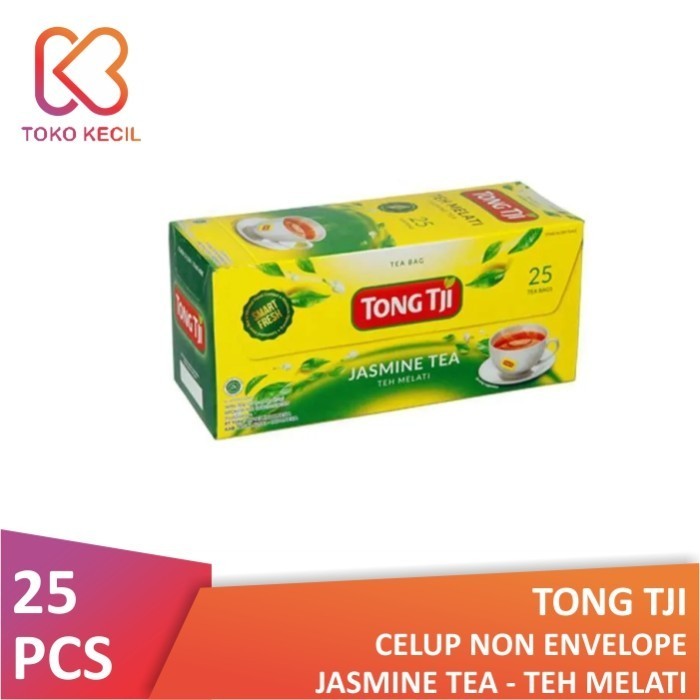 

Tong Tji Celup Non Envelope Jasmine Tea - Teh Melati (Isi 25 Pcs)