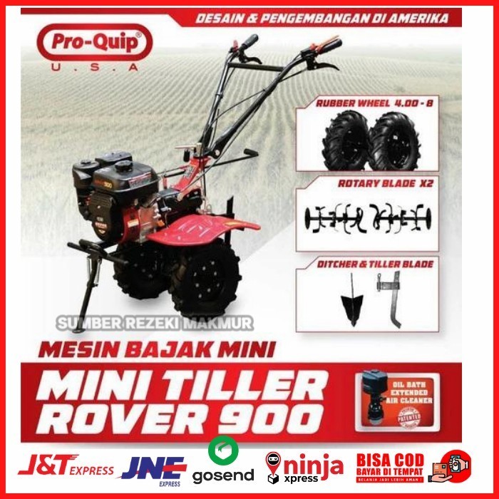 Mesin Bajak Mini / Mini Tiller / Cultivator Proquip ROVER 900