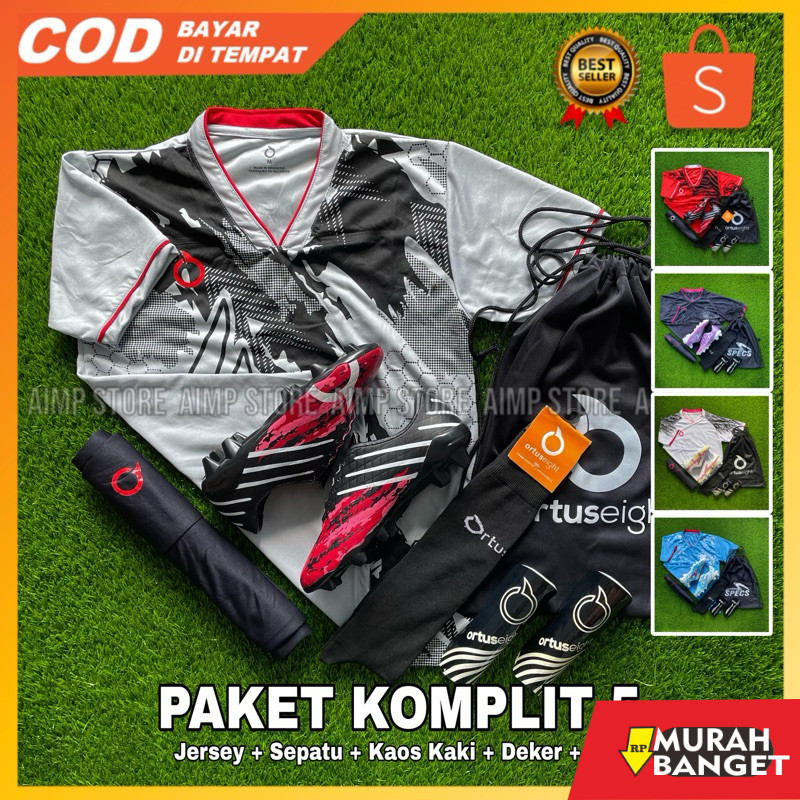 Sepatu specs keren- [Real Pic] Paket Bola Komplit | Paket Komplit Bola | Paket Sepatu Bola