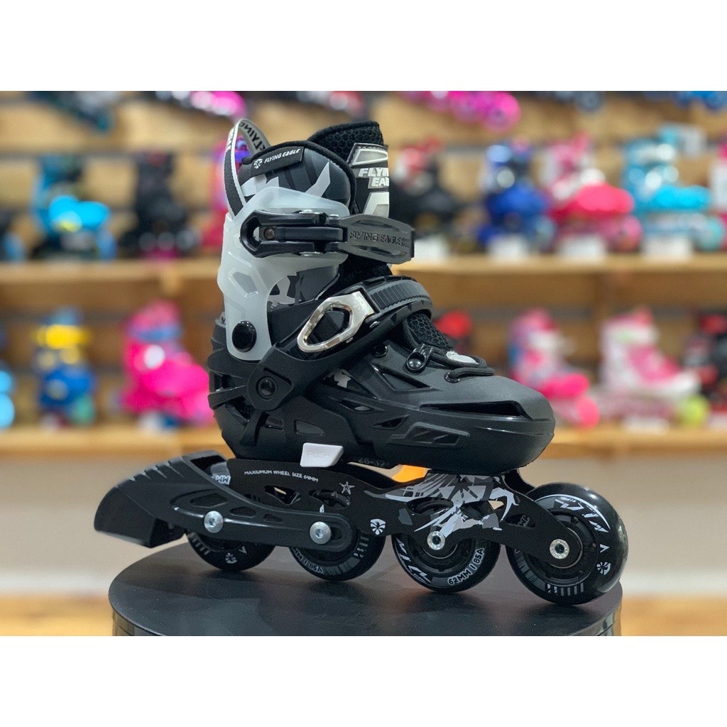 Sepatu Roda Inlineskate Flying Eagle S6s Black
