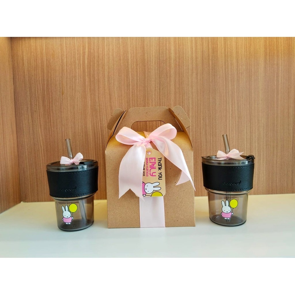 Souvenir Mug Glass Birthday/ Coorporate / Farewell By Godeliva