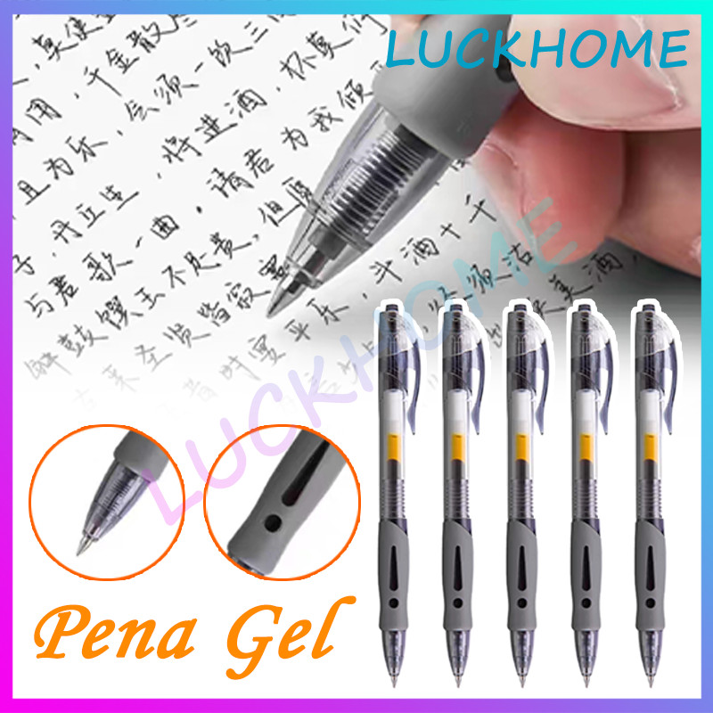 

Pen Lancip 0.5mm Pena Polos Mechanical Stationary Pulpen Mekanik Pulpen Gel Ink Pen Alat Tulis Gel Pena Office Kantor Serbaguna